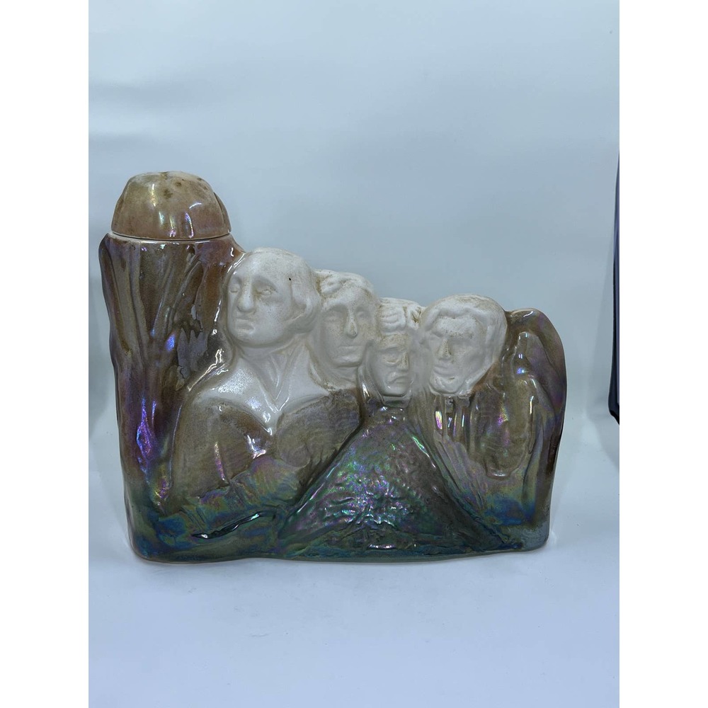 Vintage Mount Rushmore Decanter (JW Dant 1969)